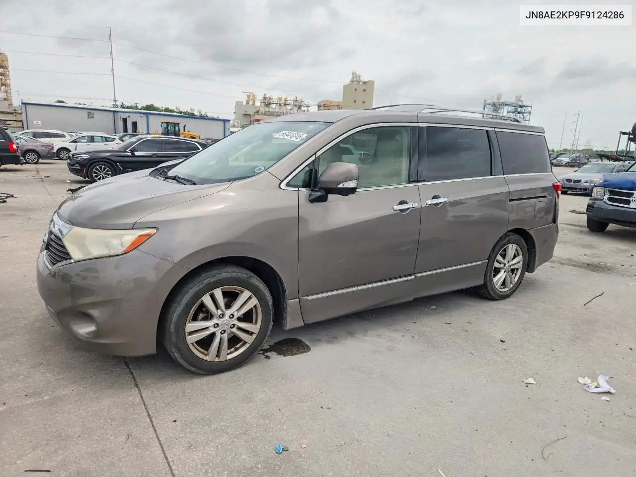 2015 Nissan Quest 3.5 S VIN: JN8AE2KP9F9124286 Lot: 56944046