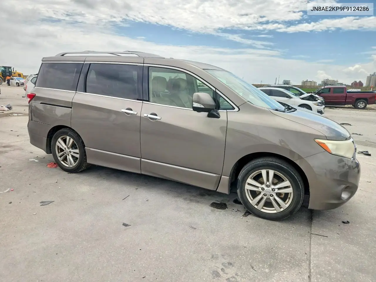2015 Nissan Quest 3.5 S VIN: JN8AE2KP9F9124286 Lot: 56944046