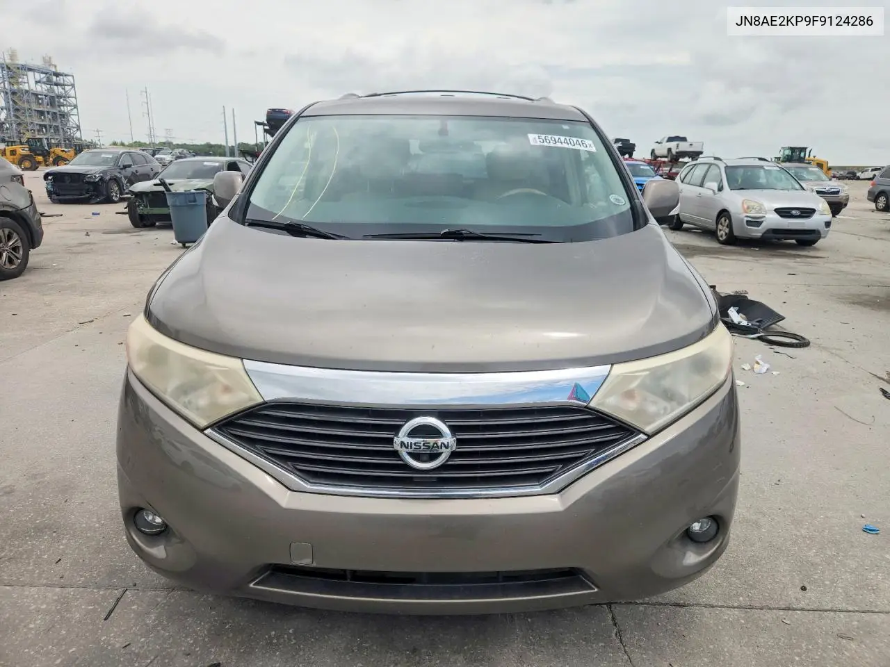 2015 Nissan Quest 3.5 S VIN: JN8AE2KP9F9124286 Lot: 56944046