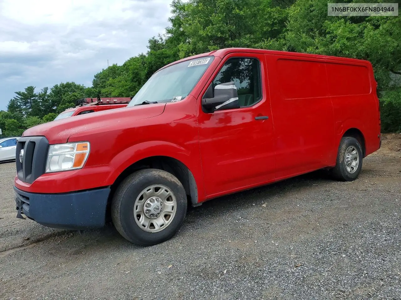 2015 Nissan Nv 2500 Hd Sv