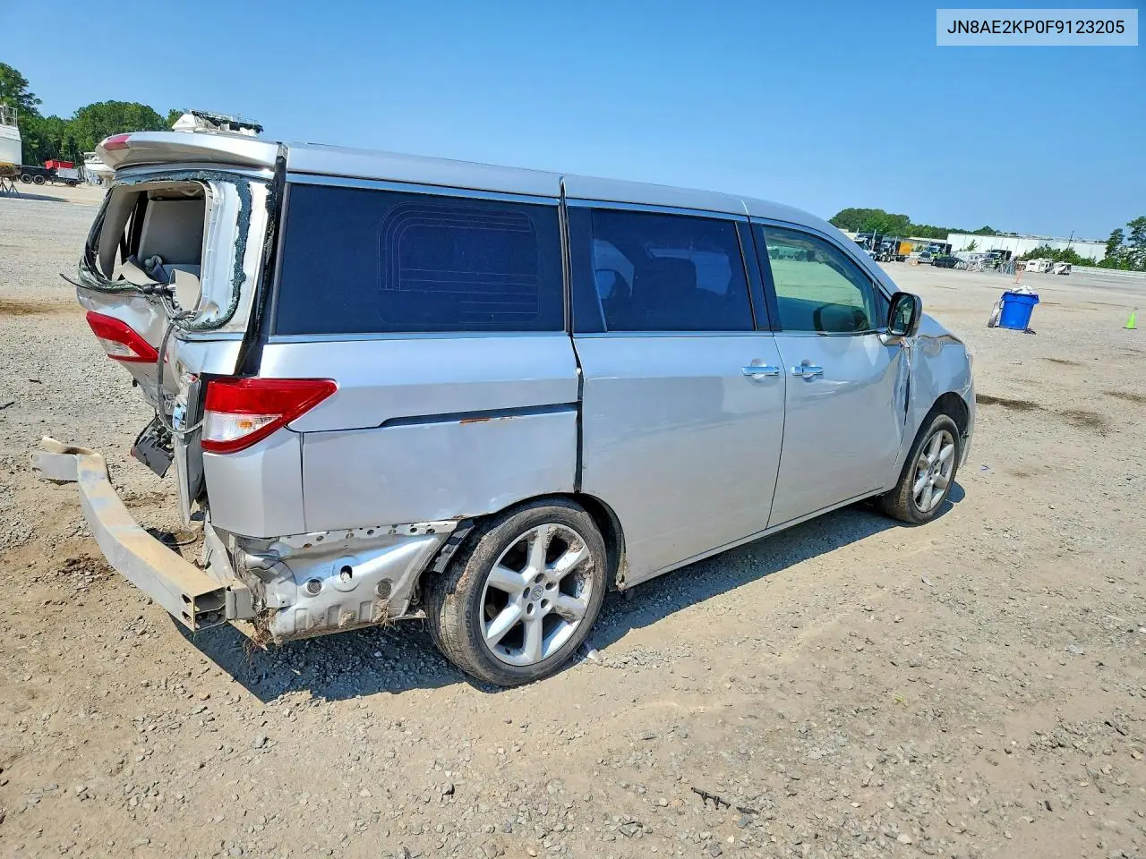 2015 Nissan Quest VIN: JN8AE2KP0F9123205 Lot: 57031006