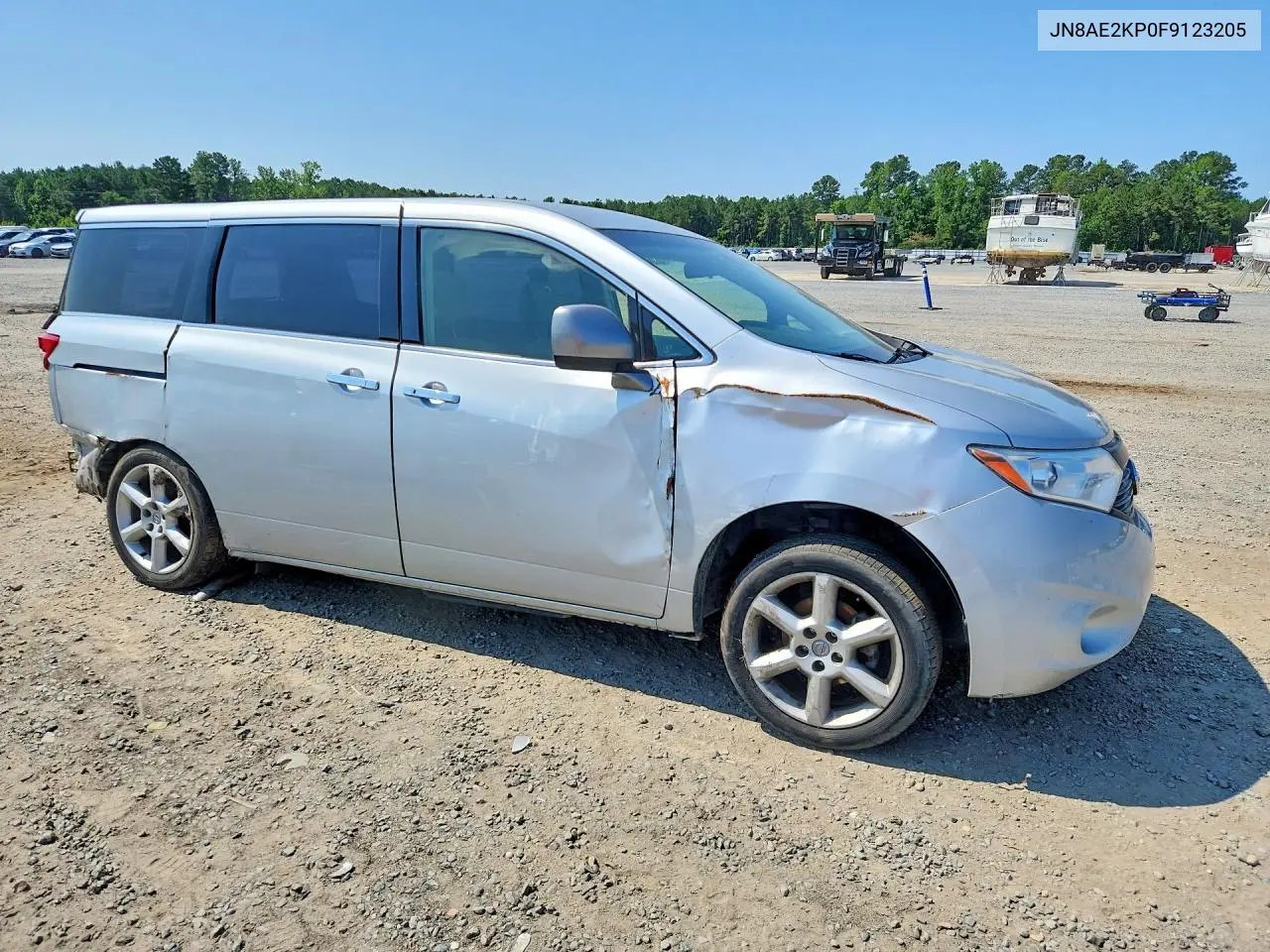 2015 Nissan Quest VIN: JN8AE2KP0F9123205 Lot: 57031006