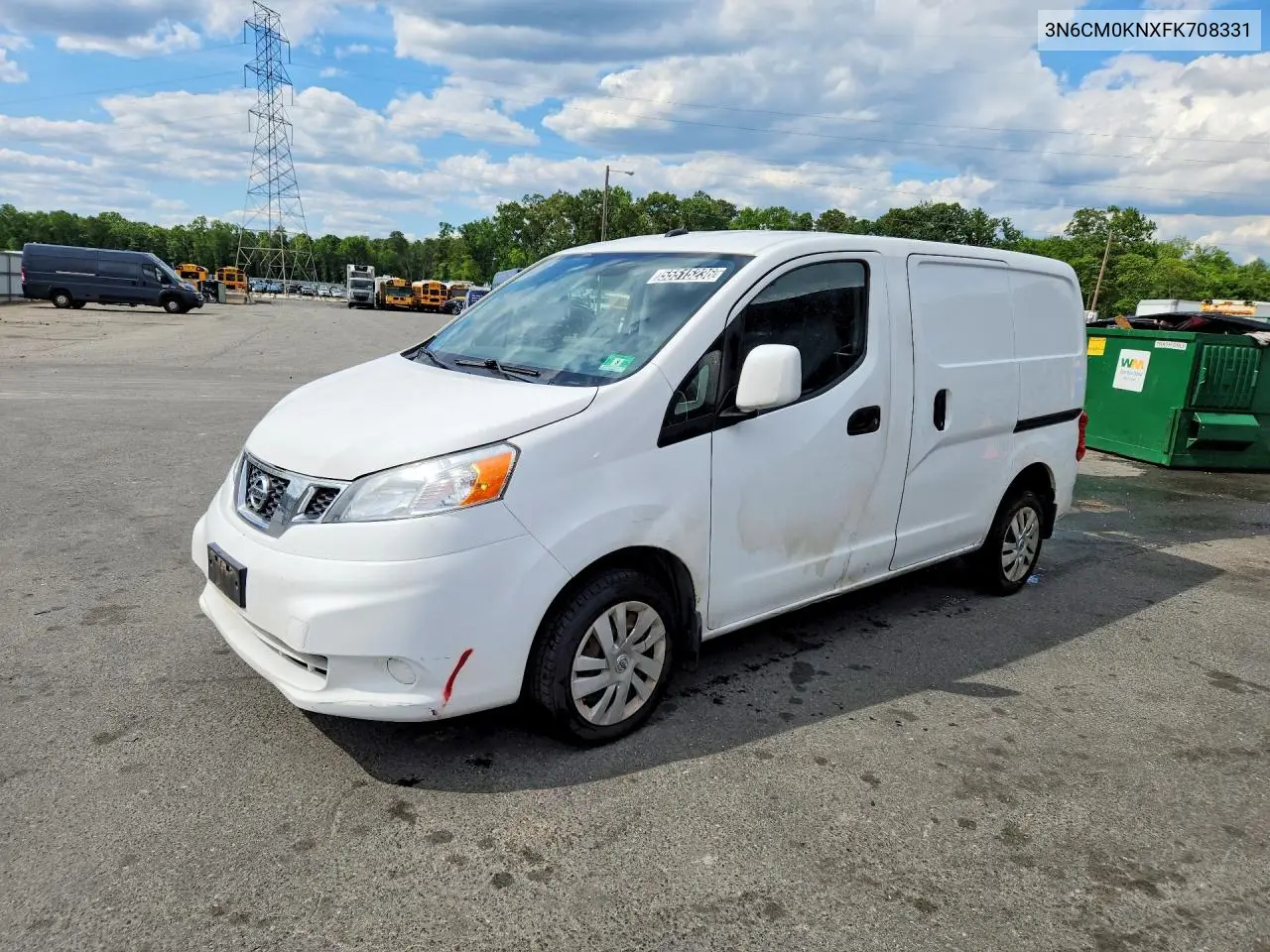 2015 Nissan Nv200 Cargo-R&D-Cln Title-Pri Fleet VIN: 3N6CM0KNXFK708331 Lot: 57447406