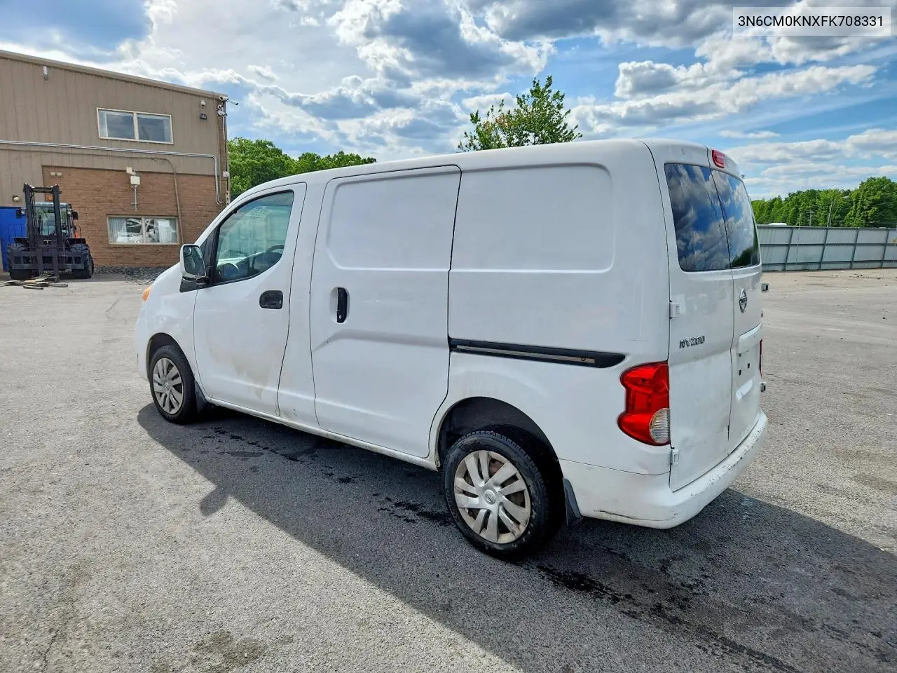 2015 Nissan Nv200 Cargo-R&D-Cln Title-Pri Fleet VIN: 3N6CM0KNXFK708331 Lot: 57447406