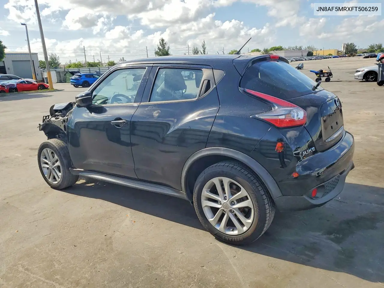 2015 Nissan Juke S VIN: JN8AF5MRXFT506259 Lot: 57558066