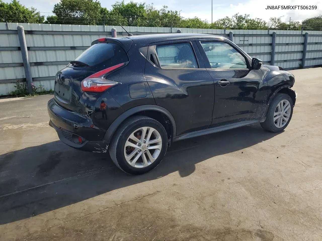 2015 Nissan Juke S VIN: JN8AF5MRXFT506259 Lot: 57558066