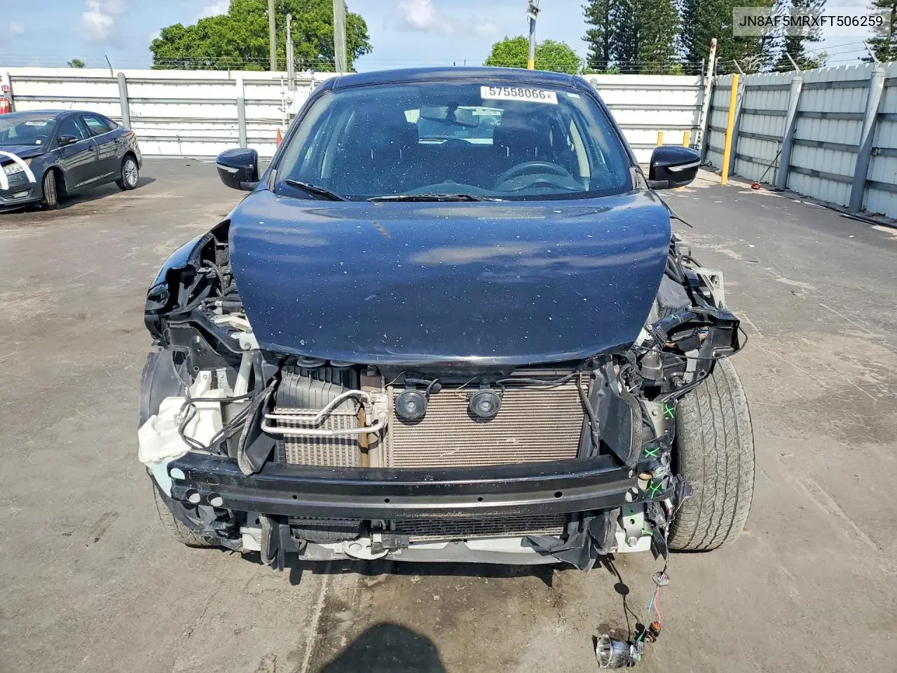 2015 Nissan Juke S VIN: JN8AF5MRXFT506259 Lot: 57558066