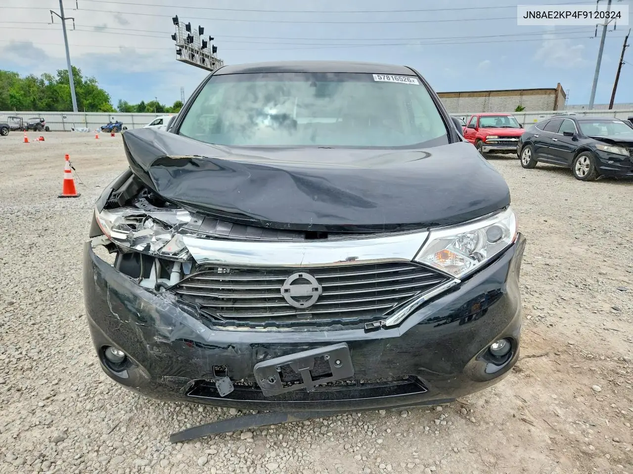 2015 Nissan Quest 3.5 Sv VIN: JN8AE2KP4F9120324 Lot: 57816526