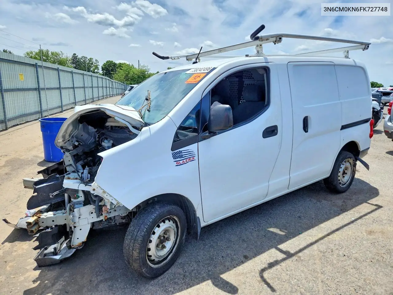 2015 Nissan Nv200 Delivery Van VIN: 3N6CM0KN6FK727748 Lot: 58242496