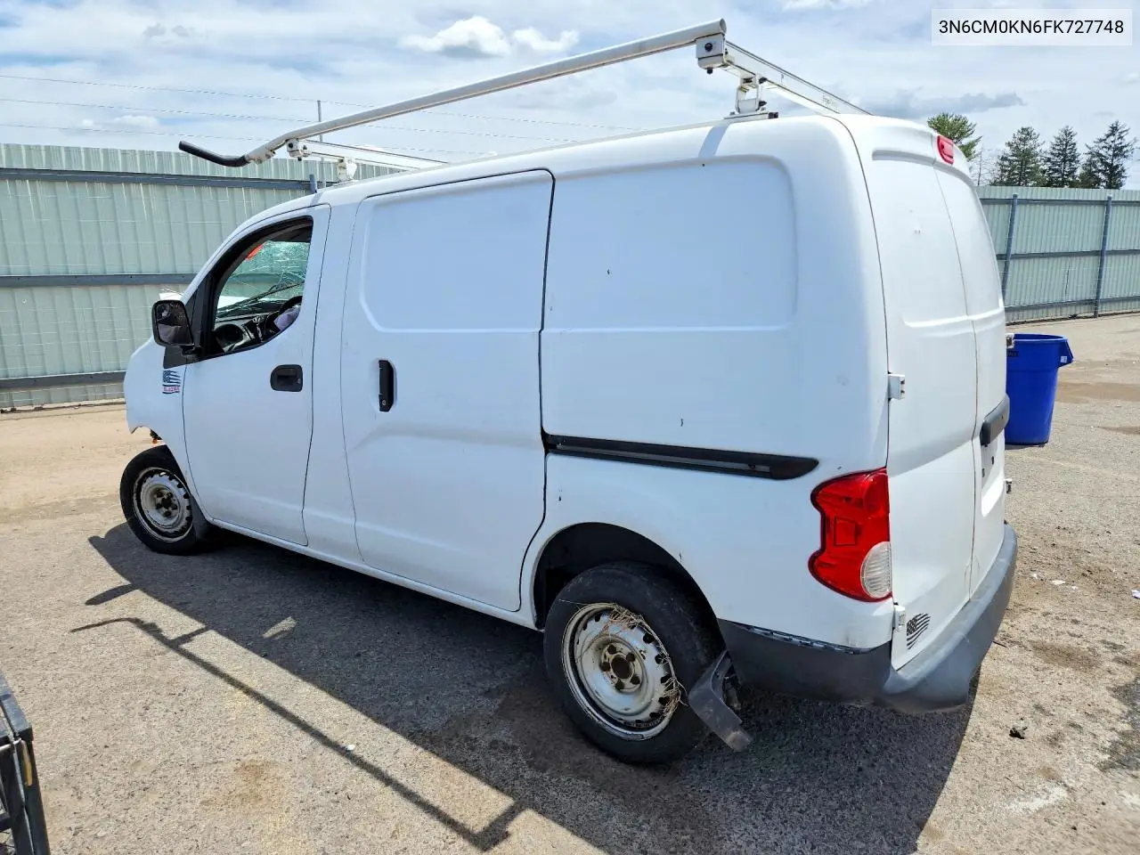 2015 Nissan Nv200 Delivery Van VIN: 3N6CM0KN6FK727748 Lot: 58242496