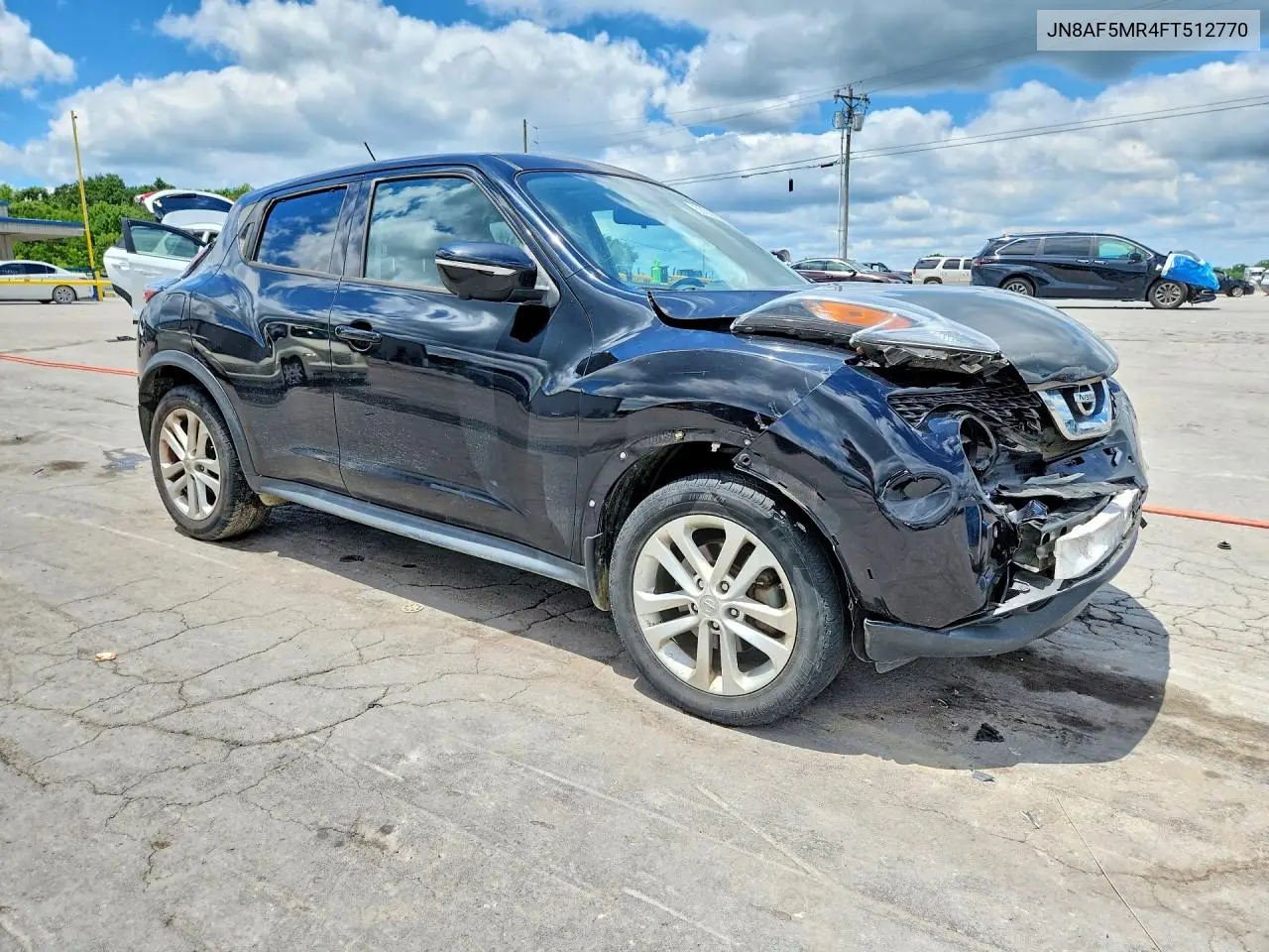 2015 Nissan Juke Sv VIN: JN8AF5MR4FT512770 Lot: 58259886