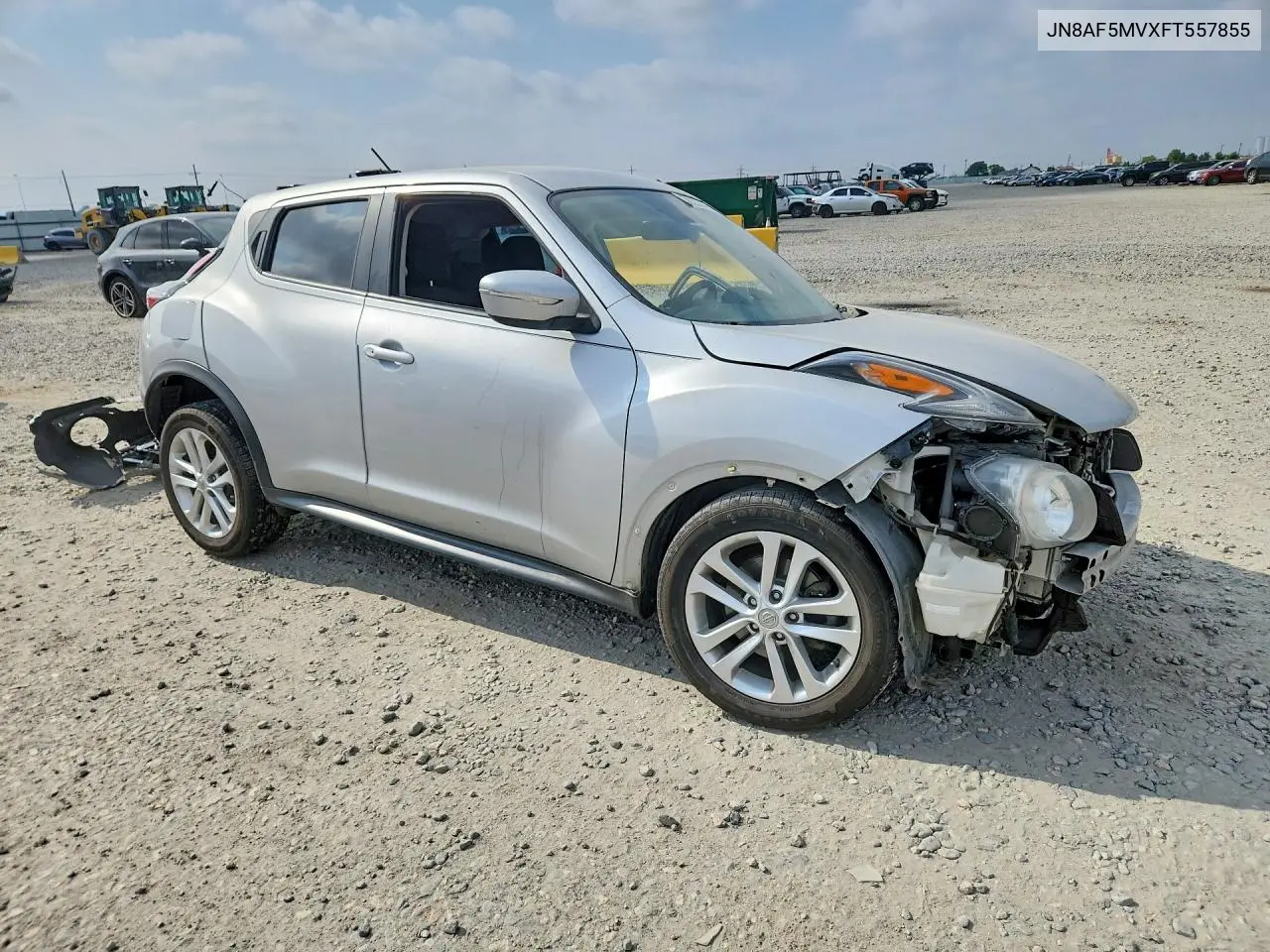 2015 Nissan Juke S VIN: JN8AF5MVXFT557855 Lot: 58332436