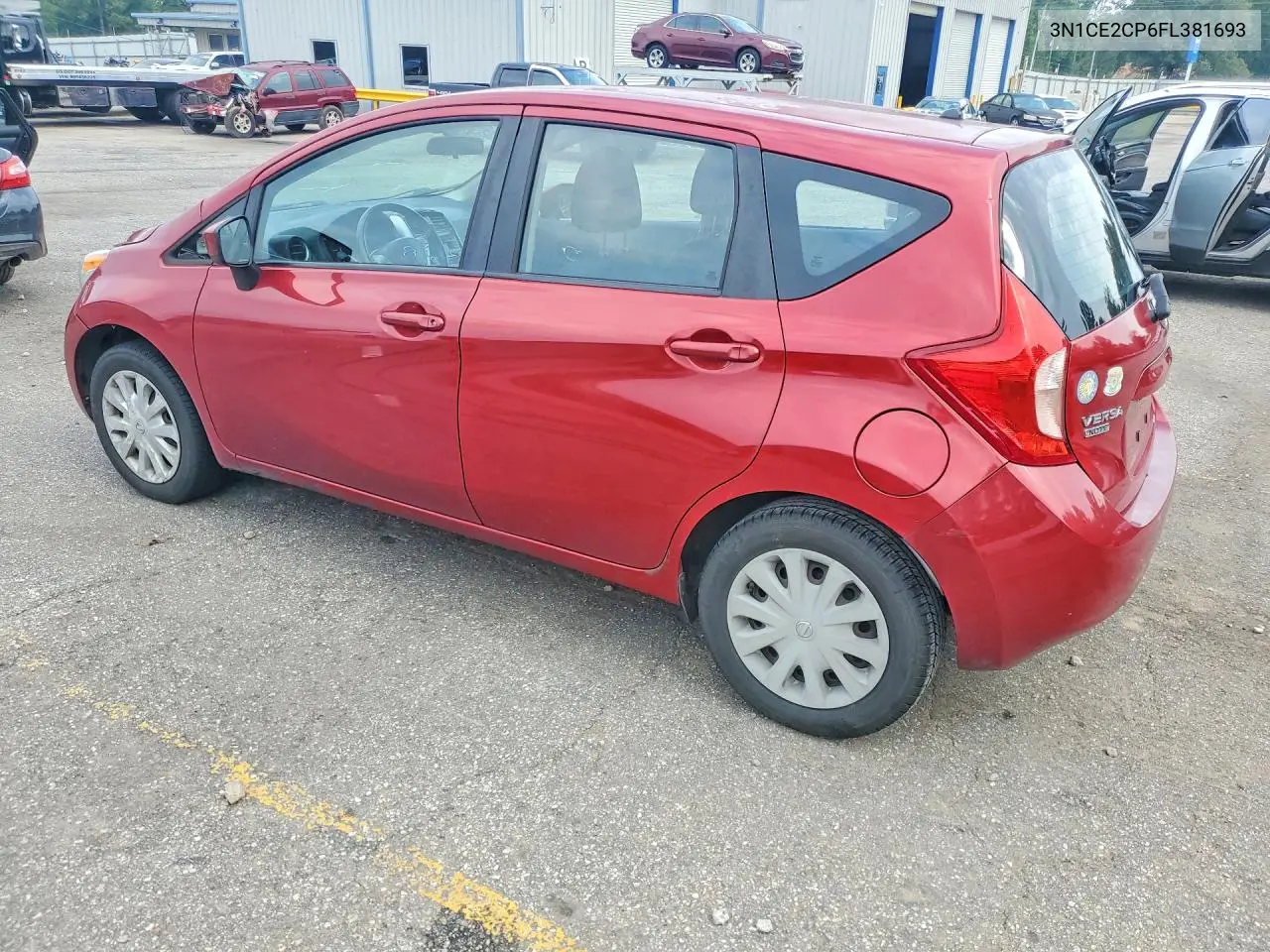 2015 Nissan Versa Note Sv VIN: 3N1CE2CP6FL381693 Lot: 58390616