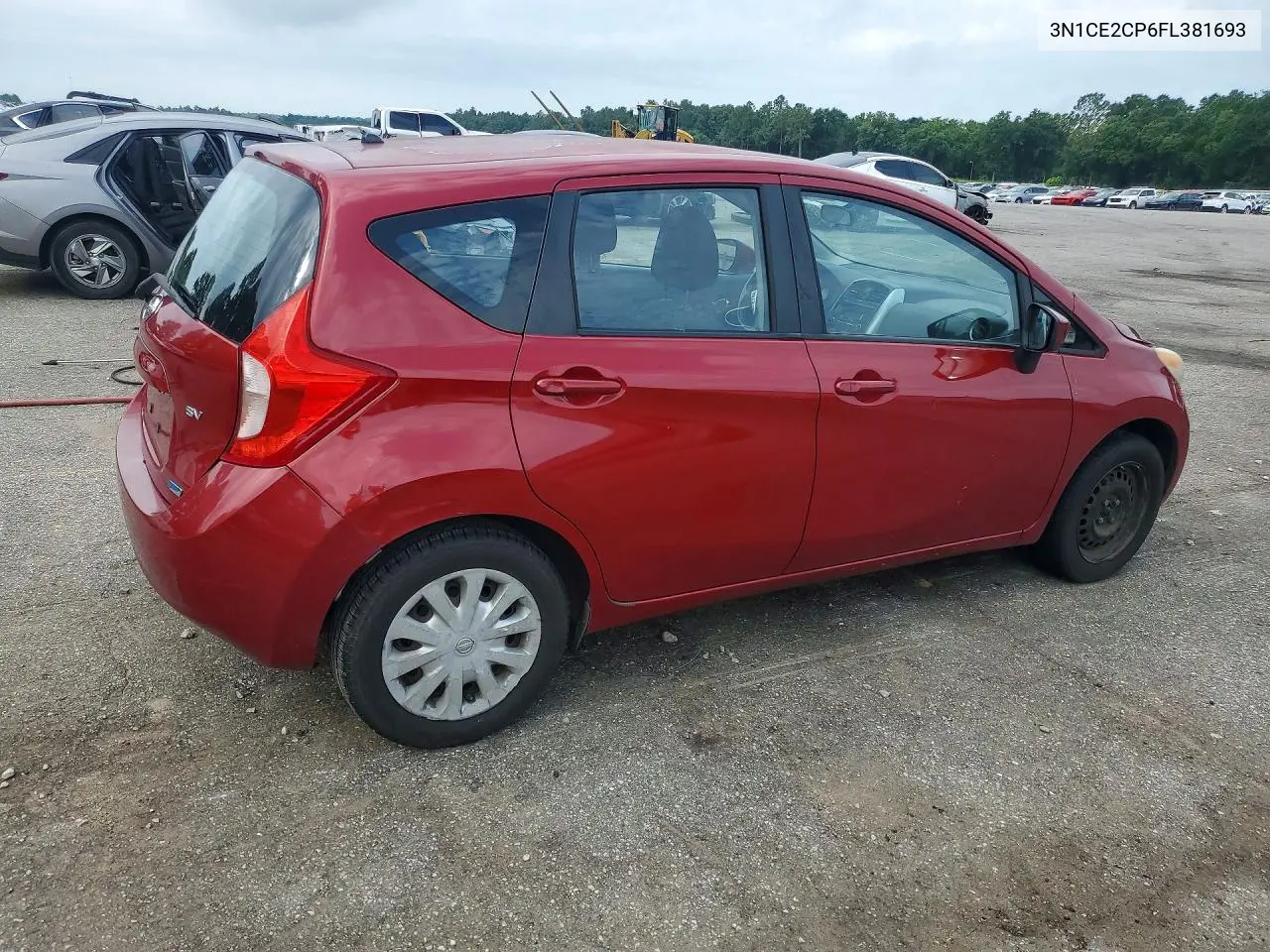 2015 Nissan Versa Note Sv VIN: 3N1CE2CP6FL381693 Lot: 58390616