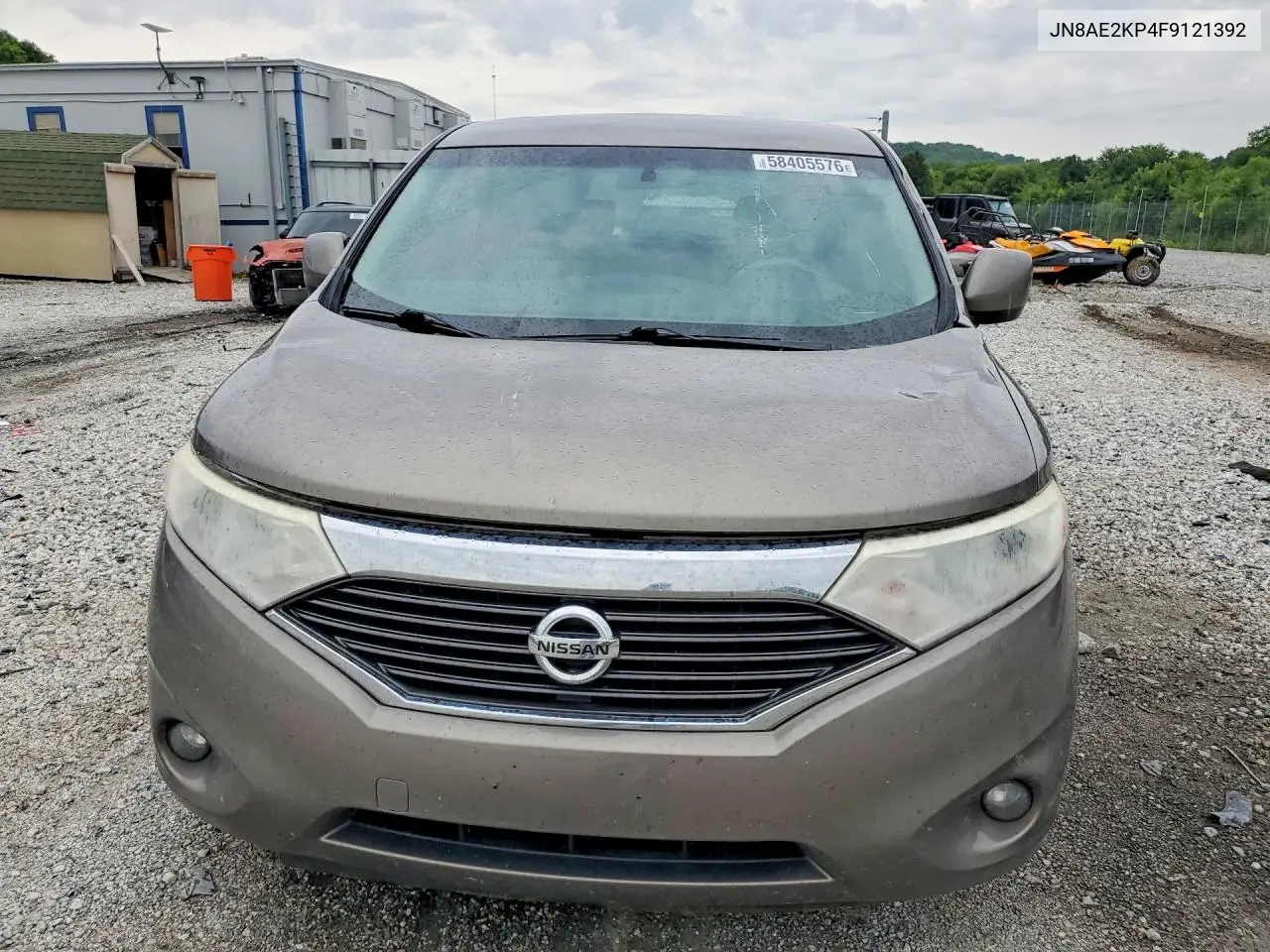 2015 Nissan Quest 3.5 Sv VIN: JN8AE2KP4F9121392 Lot: 58405576