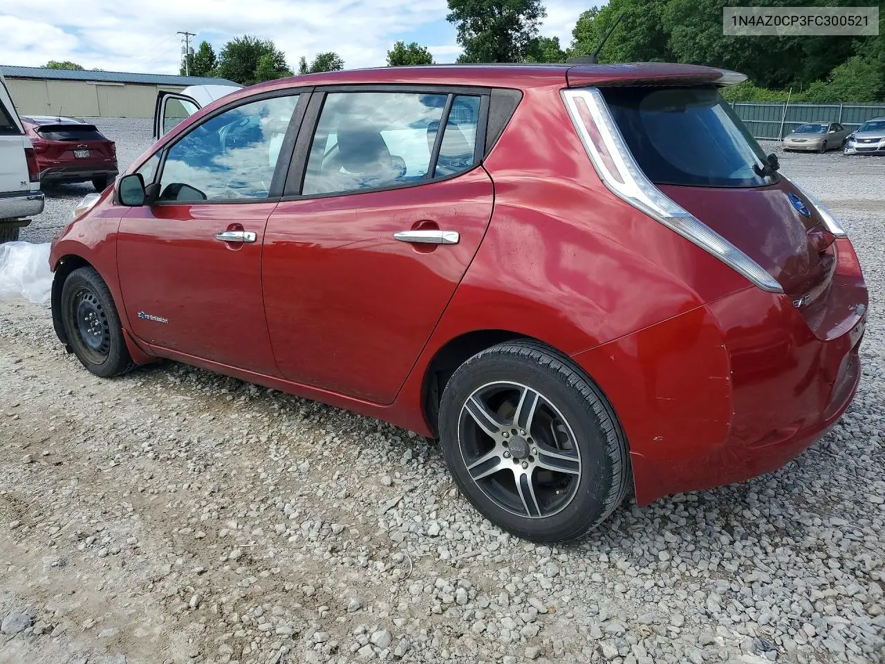 2015 Nissan Leaf S VIN: 1N4AZ0CP3FC300521 Lot: 58474836