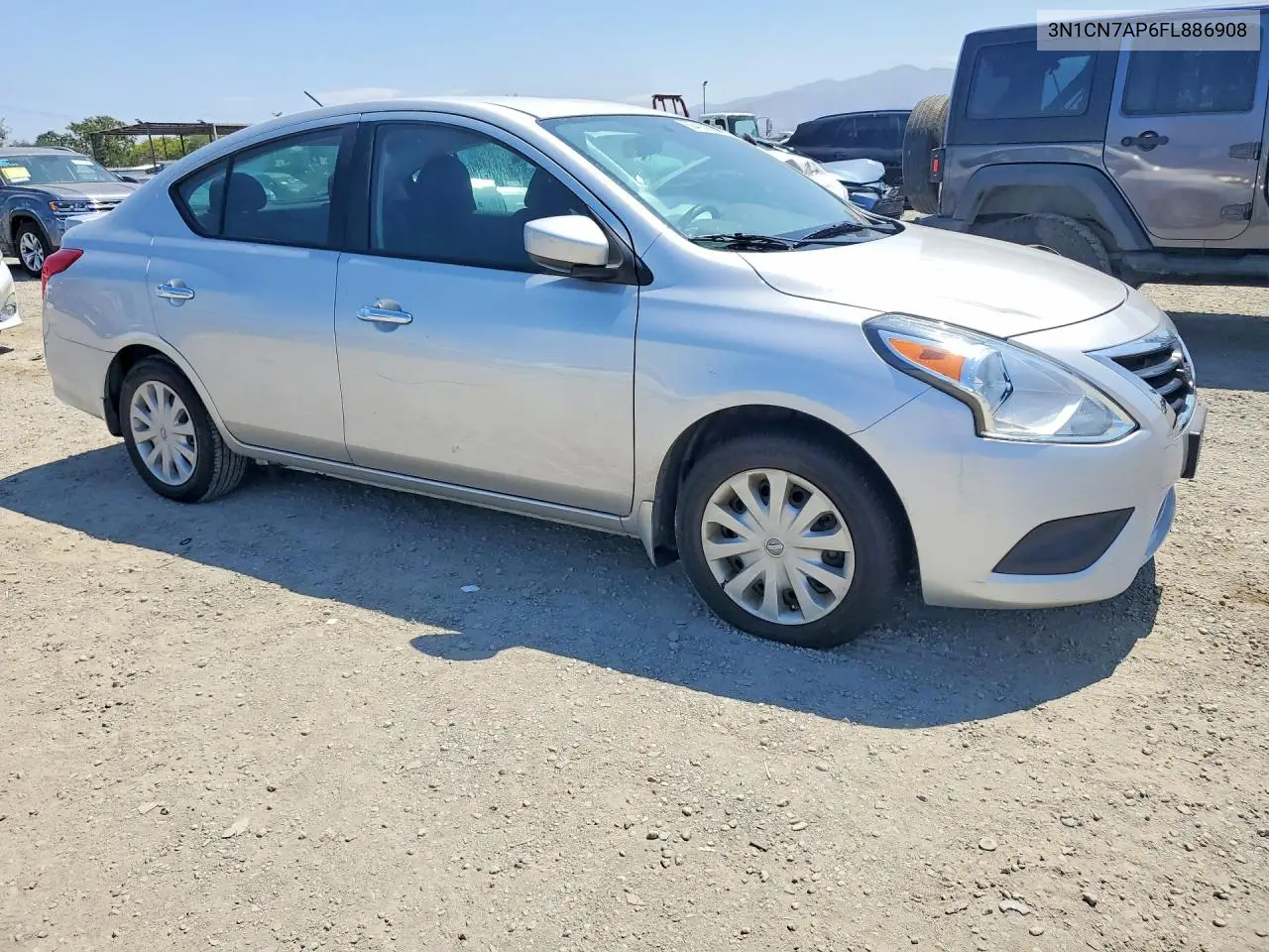 2015 Nissan Versa 1.6 Sv VIN: 3N1CN7AP6FL886908 Lot: 58483926