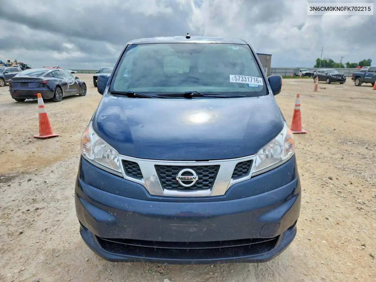 2015 Nissan Nv200 Sv VIN: 3N6CM0KN0FK702215 Lot: 58990626