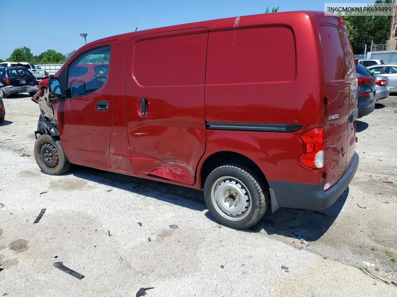 2015 Nissan Nv200 Sv VIN: 3N6CM0KN1FK699499 Lot: 59321856