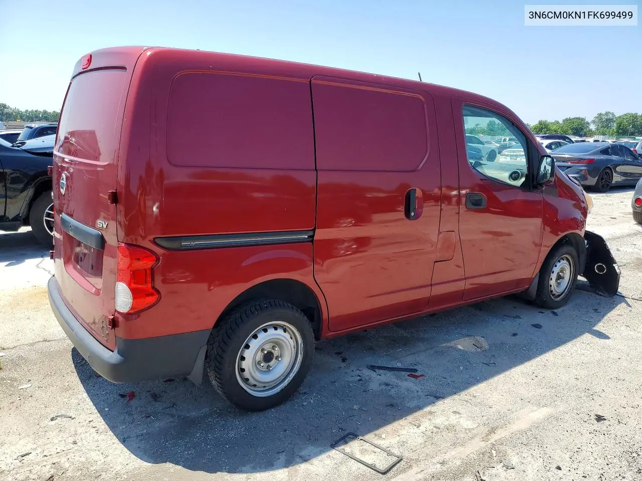 2015 Nissan Nv200 Sv VIN: 3N6CM0KN1FK699499 Lot: 59321856
