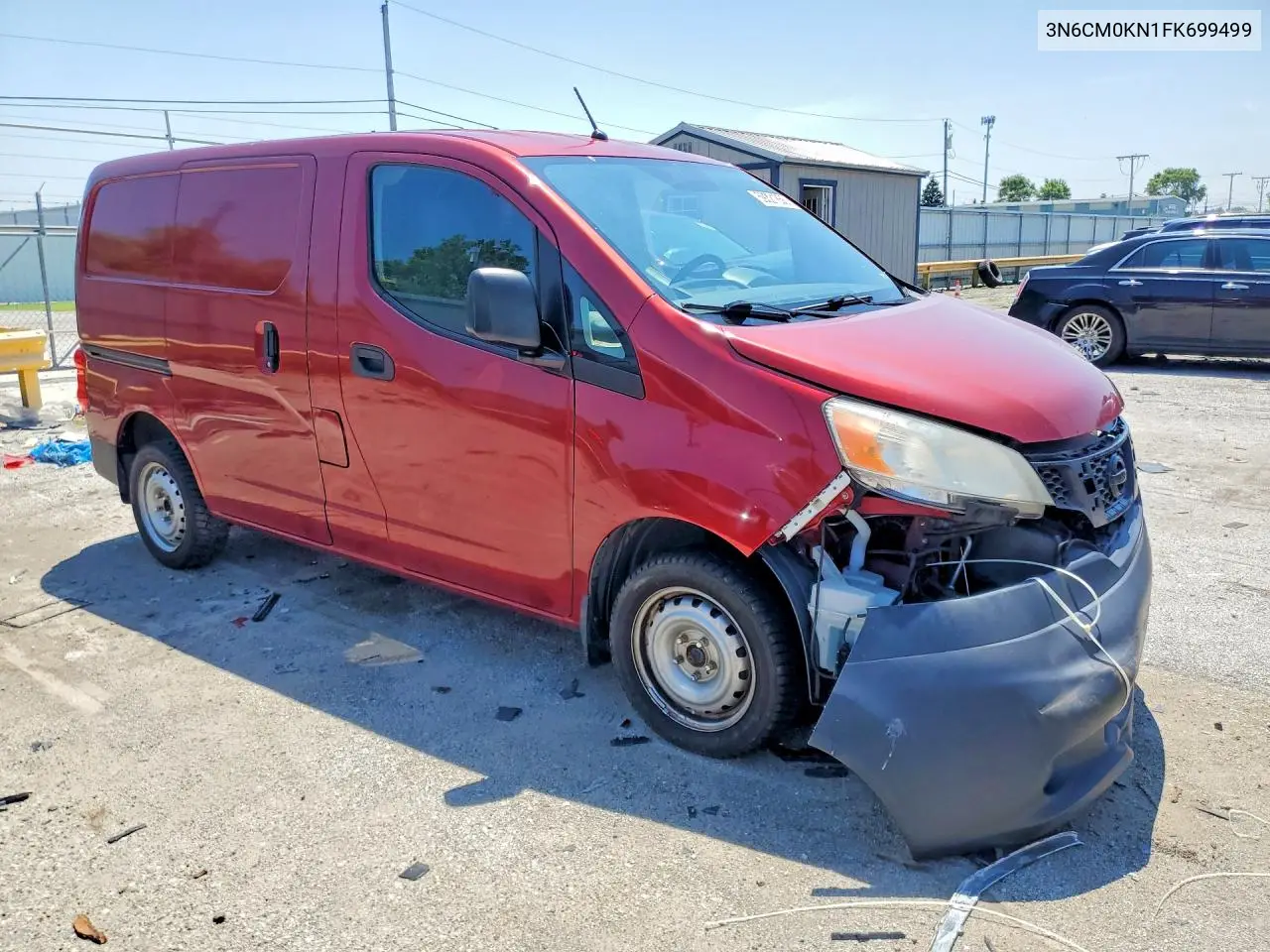 2015 Nissan Nv200 Sv VIN: 3N6CM0KN1FK699499 Lot: 59321856
