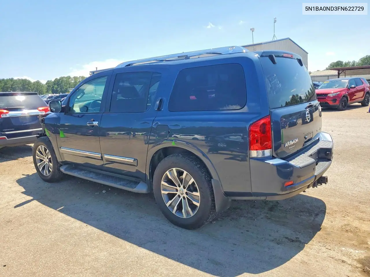 2015 Nissan Armada Sl VIN: 5N1BA0ND3FN622729 Lot: 59771996