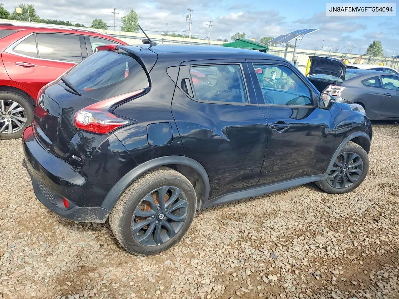2015 Nissan Juke S VIN: JN8AF5MV6FT554094 Lot: 59953926