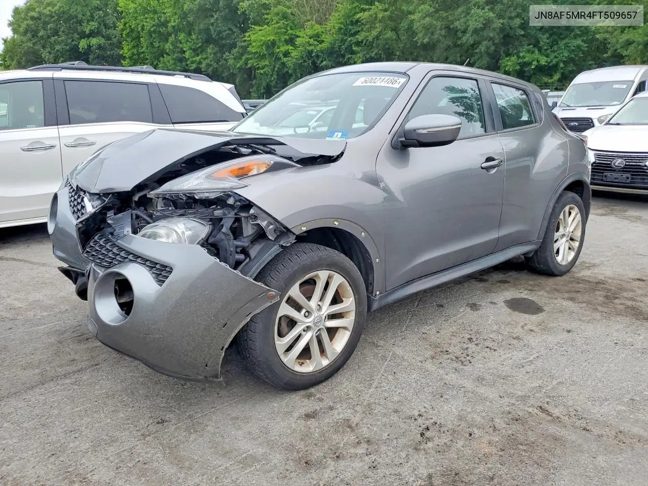 2015 Nissan Juke S VIN: JN8AF5MR4FT509657 Lot: 60024486