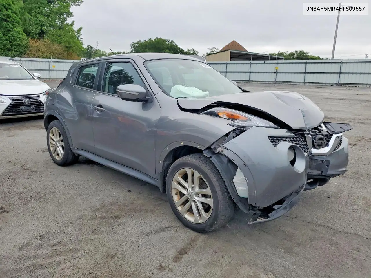 2015 Nissan Juke S VIN: JN8AF5MR4FT509657 Lot: 60024486