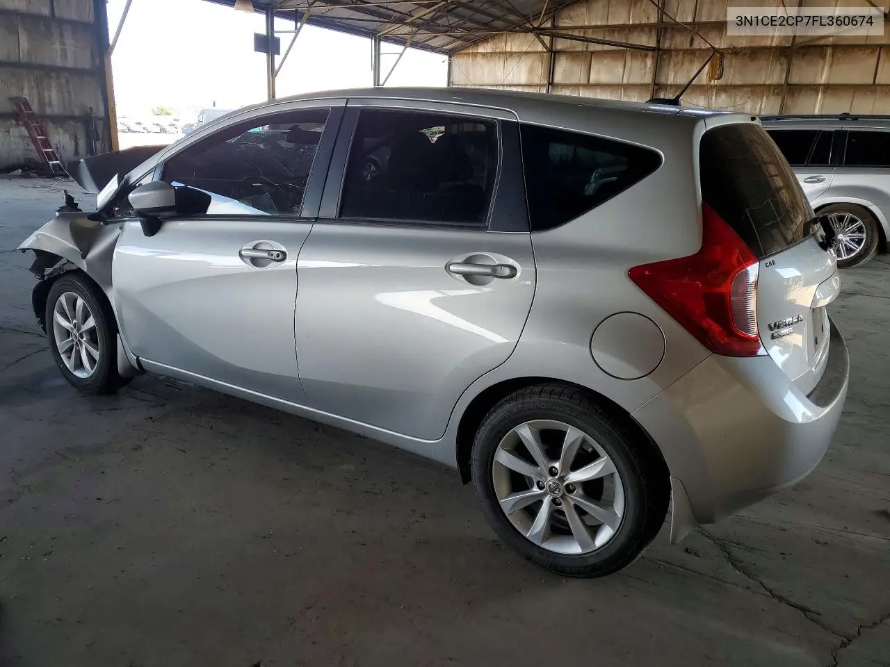 2015 Nissan Versa Note Sl VIN: 3N1CE2CP7FL360674 Lot: 60525536