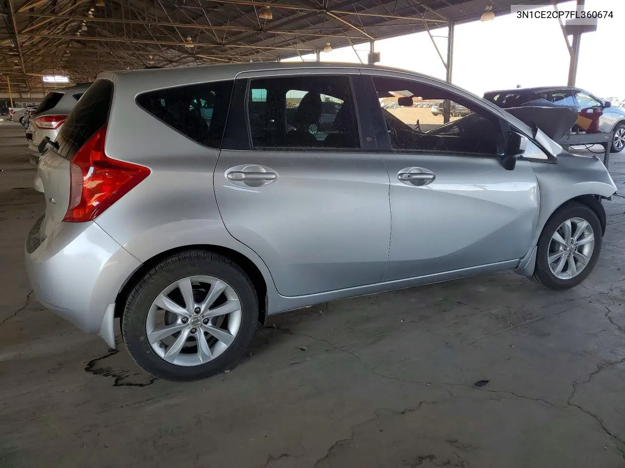 2015 Nissan Versa Note Sl VIN: 3N1CE2CP7FL360674 Lot: 60525536