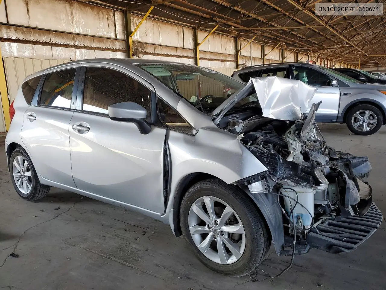 2015 Nissan Versa Note Sl VIN: 3N1CE2CP7FL360674 Lot: 60525536