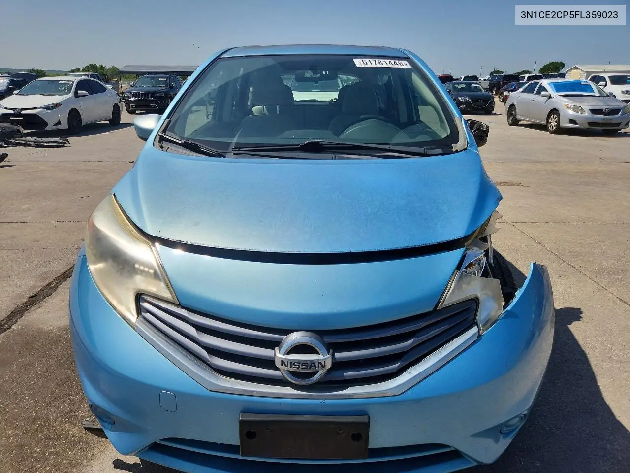 2015 Nissan Versa Note S VIN: 3N1CE2CP5FL359023 Lot: 61781446