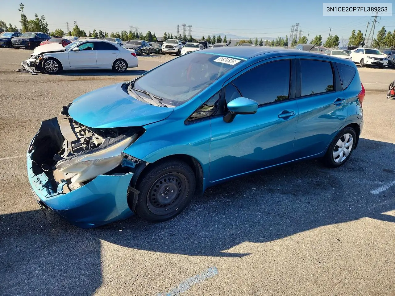 2015 Nissan Versa Note S Plus VIN: 3N1CE2CP7FL389253 Lot: 61824336