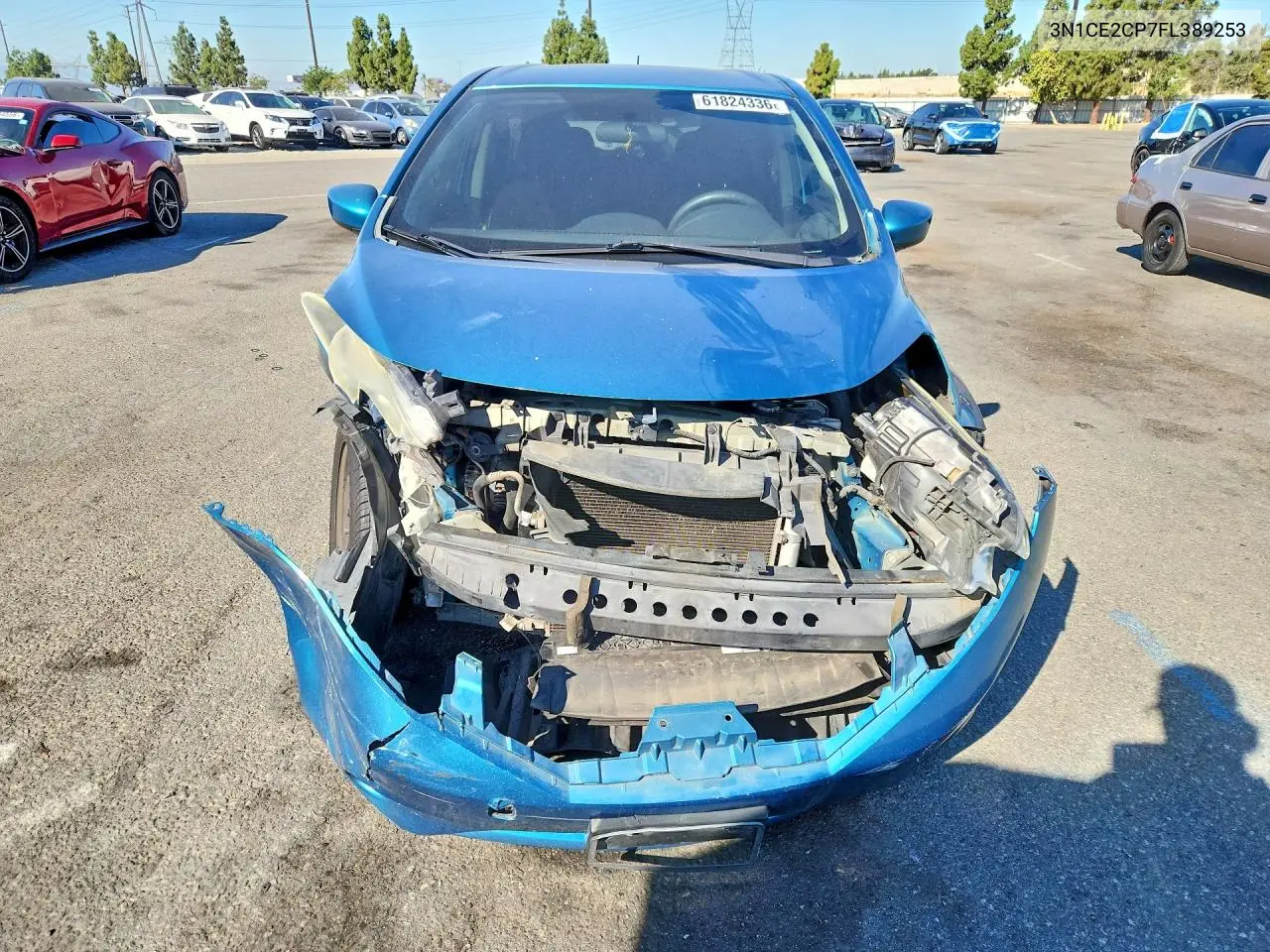 2015 Nissan Versa Note S Plus VIN: 3N1CE2CP7FL389253 Lot: 61824336