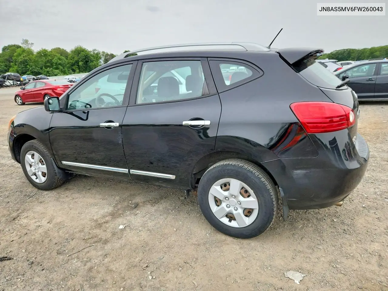 2015 Nissan Rogue Select S VIN: JN8AS5MV6FW260043 Lot: 61843976
