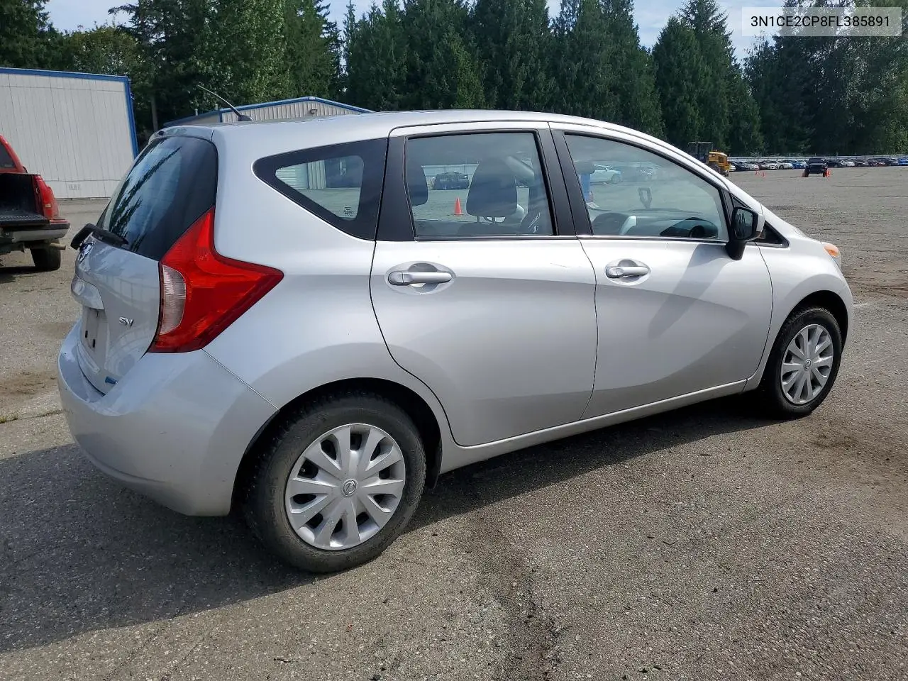 2015 Nissan Versa Note Sv VIN: 3N1CE2CP8FL385891 Lot: 62005166