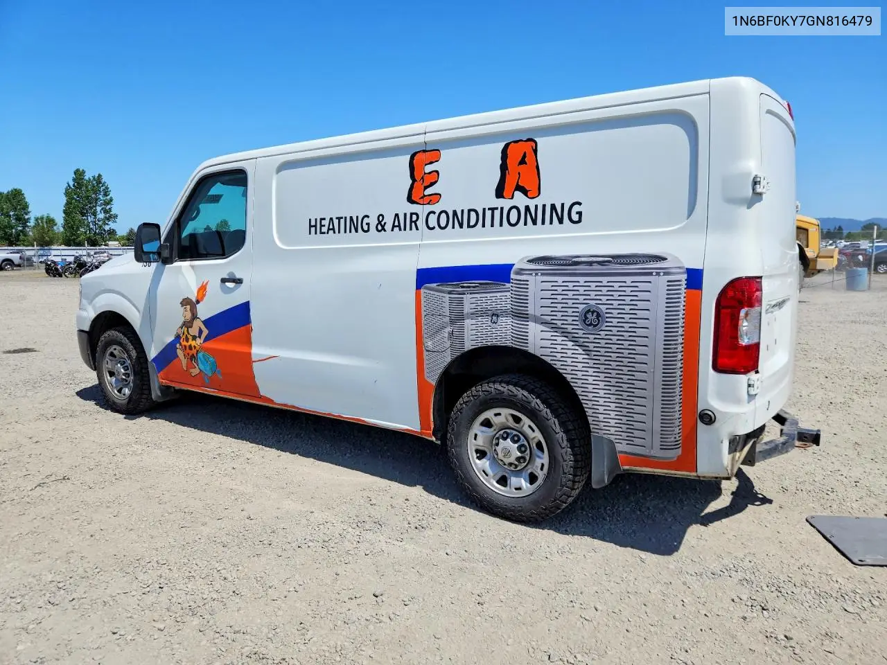 2016 Nissan Nv 2500 Hd Sv VIN: 1N6BF0KY7GN816479 Lot: 52937736