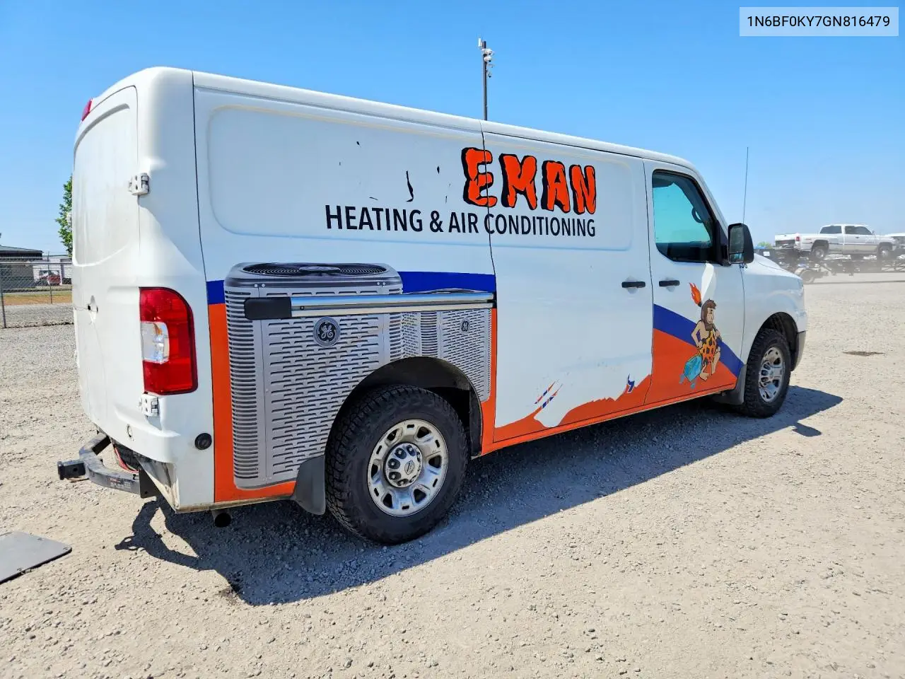 2016 Nissan Nv 2500 Hd Sv VIN: 1N6BF0KY7GN816479 Lot: 52937736