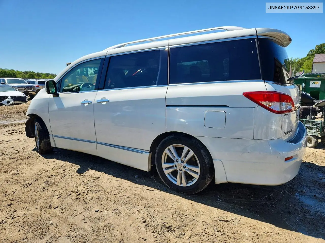 2016 Nissan Quest 3.5 Sl VIN: JN8AE2KP7G9153397 Lot: 53345256