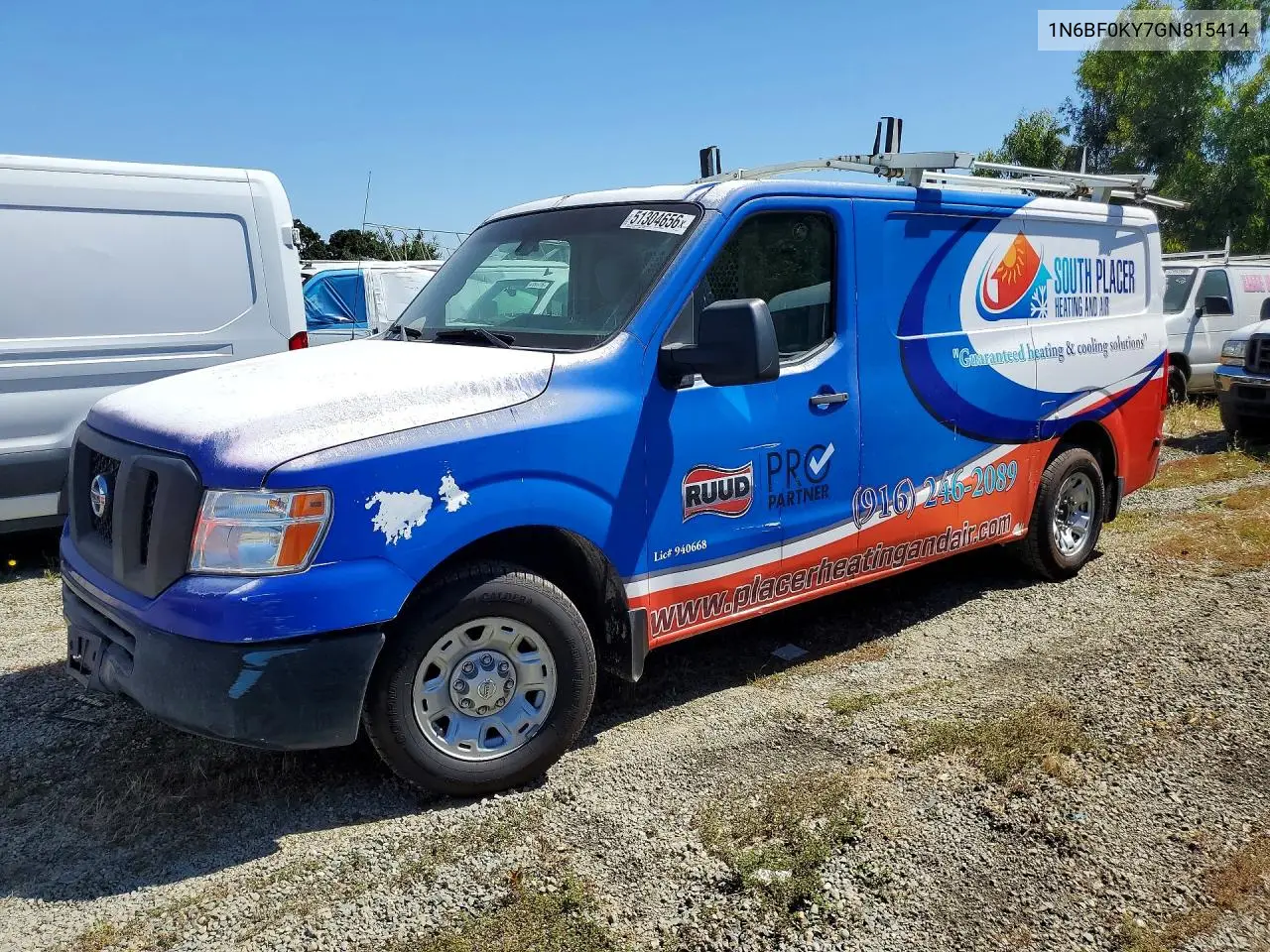 2016 Nissan Nv 2500 Hd Sv