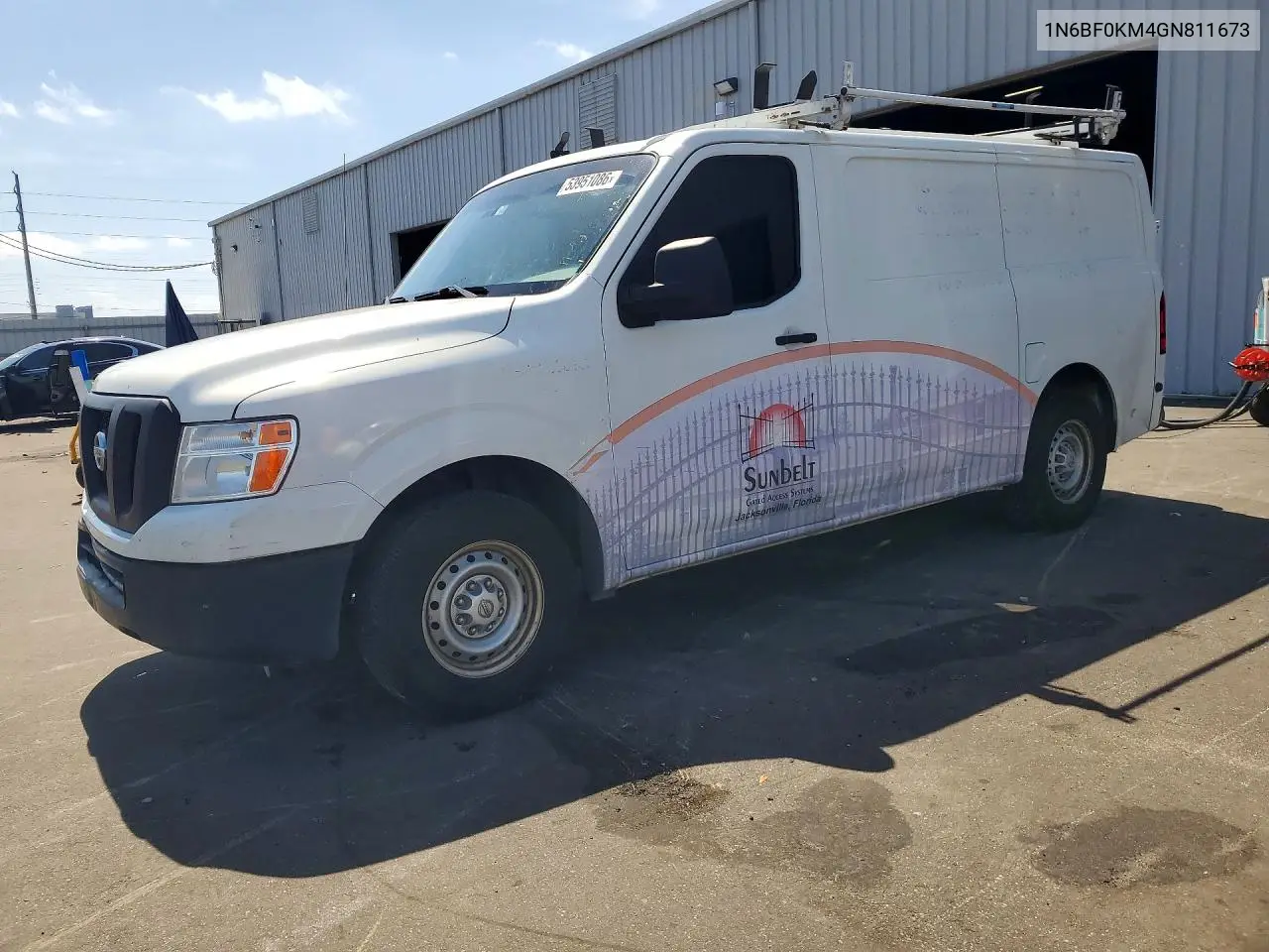 2016 Nissan Nv 1500 S VIN: 1N6BF0KM4GN811673 Lot: 53951086