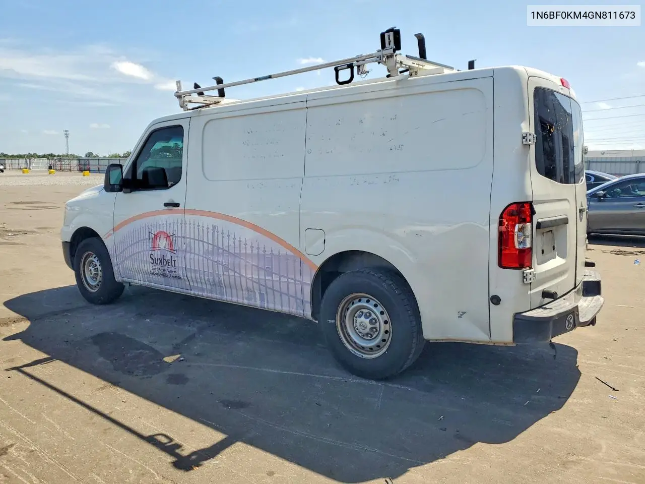 2016 Nissan Nv 1500 S VIN: 1N6BF0KM4GN811673 Lot: 53951086