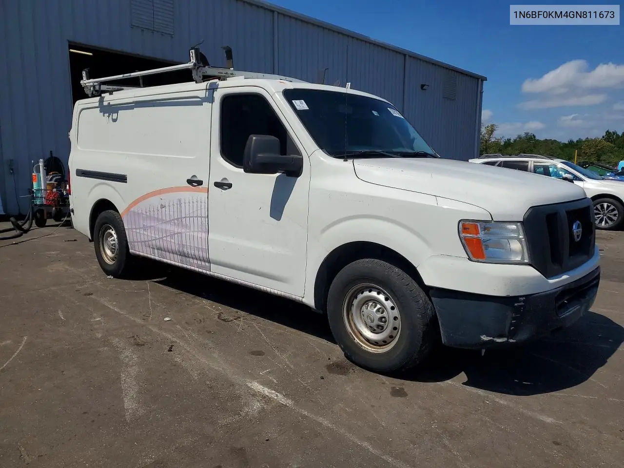 2016 Nissan Nv 1500 S VIN: 1N6BF0KM4GN811673 Lot: 53951086