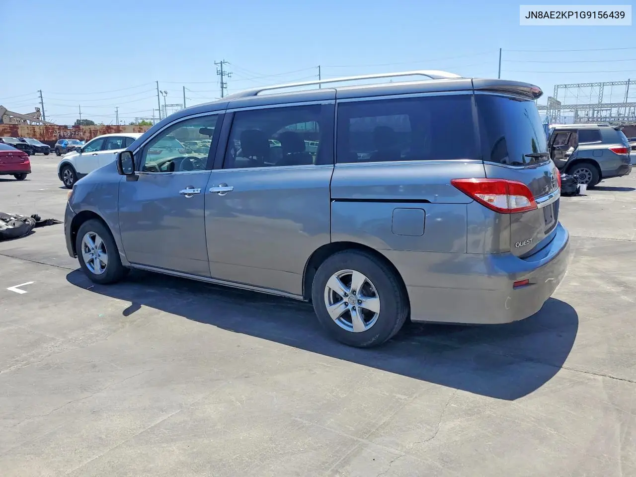 2016 Nissan Quest 3.5 Sv VIN: JN8AE2KP1G9156439 Lot: 55838946