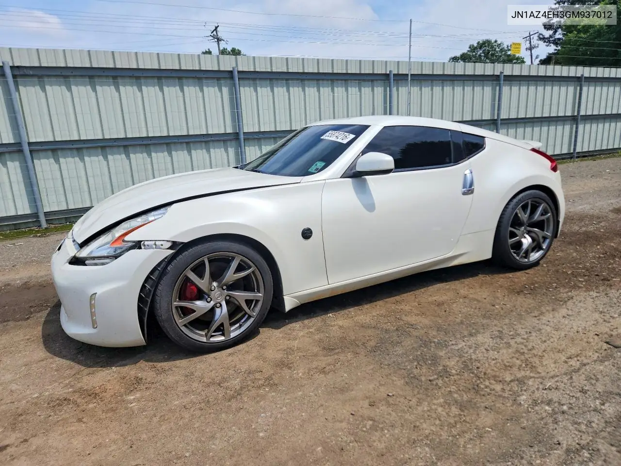 2016 Nissan 370Z Sport VIN: JN1AZ4EH3GM937012 Lot: 55874216