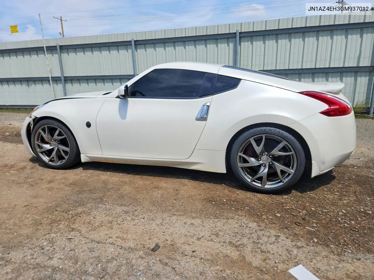 2016 Nissan 370Z Sport VIN: JN1AZ4EH3GM937012 Lot: 55874216