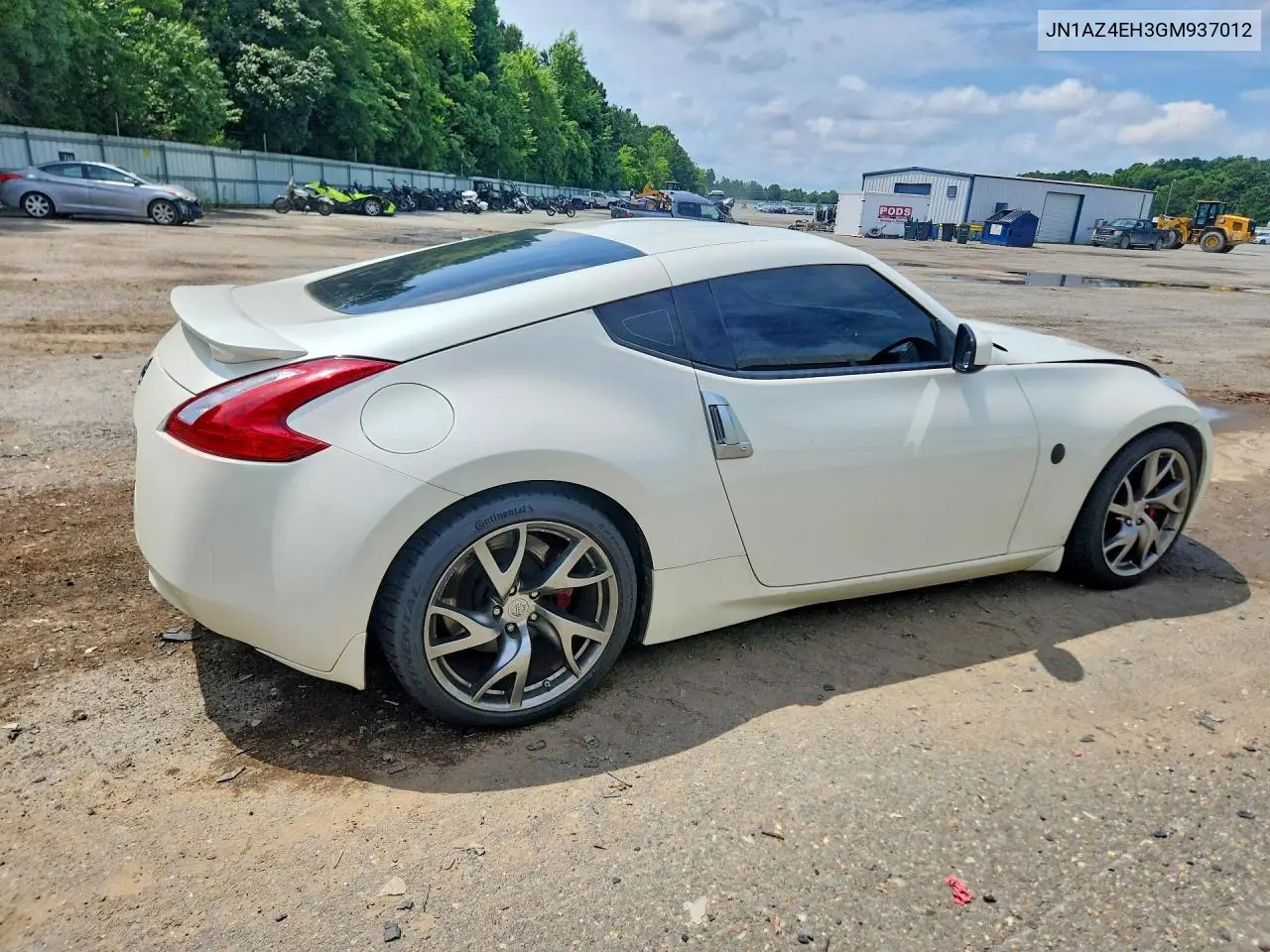 2016 Nissan 370Z Sport VIN: JN1AZ4EH3GM937012 Lot: 55874216