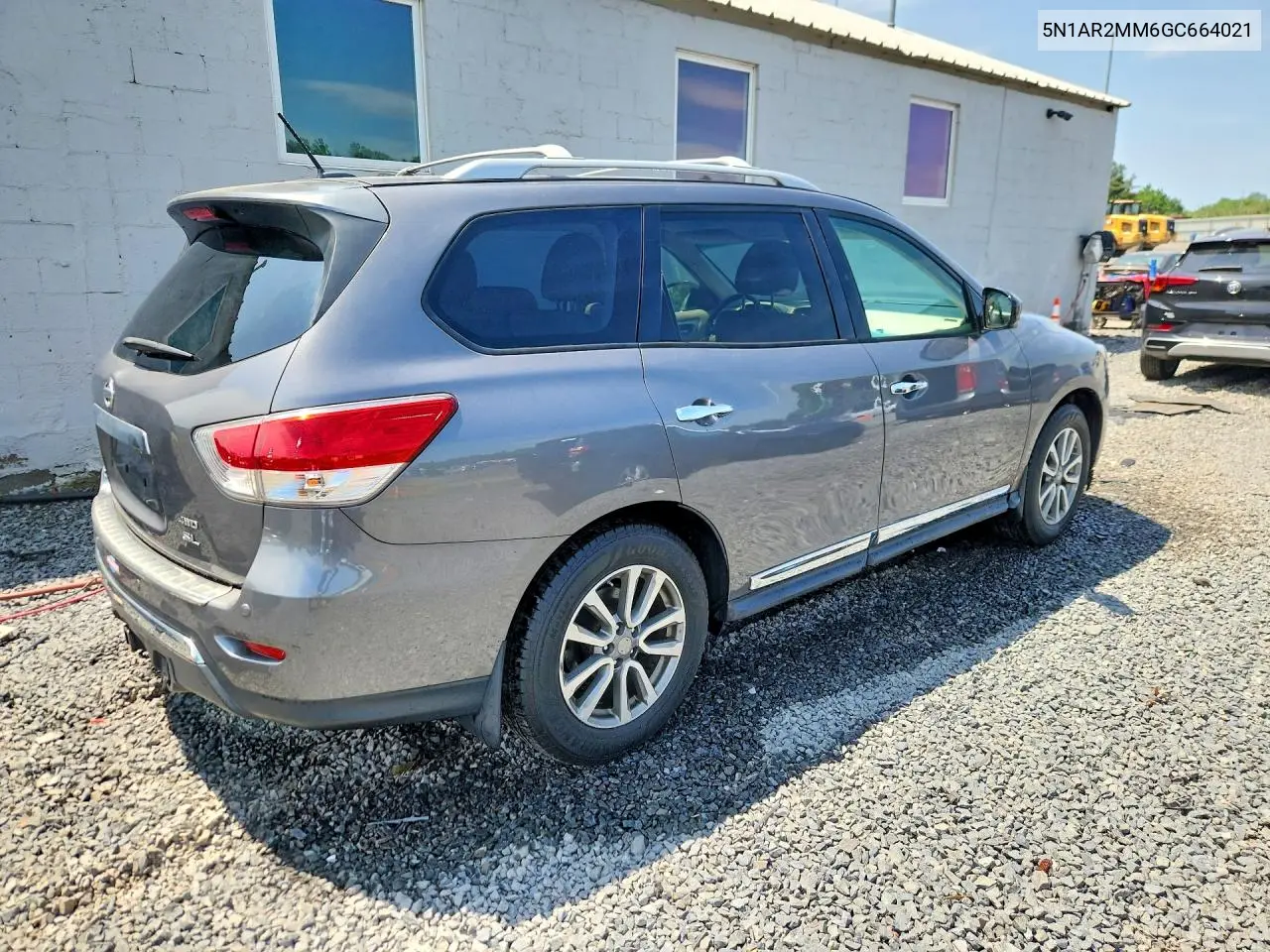2016 Nissan Pathfinder Sl VIN: 5N1AR2MM6GC664021 Lot: 56509706