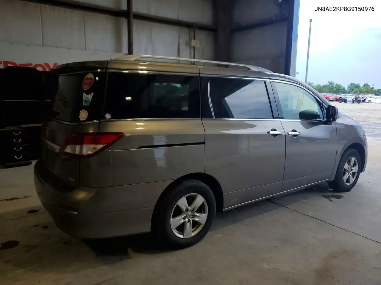 2016 Nissan Quest 3.5 Sv VIN: JN8AE2KP8G9150976 Lot: 57431726